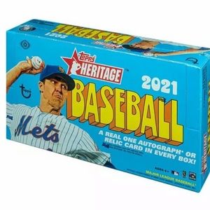 2021 Topps heritage baseball hobby box